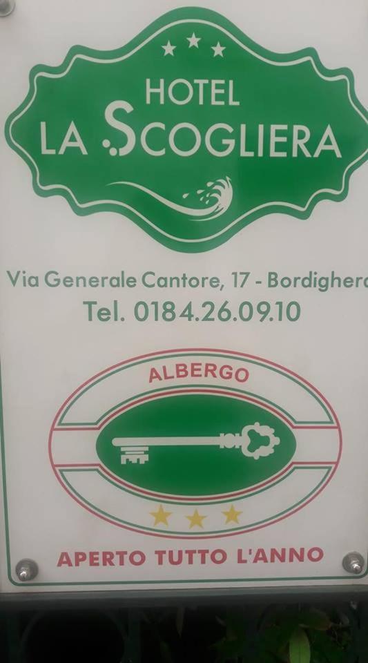 Hotel La Scogliera Bordighera Esterno foto
